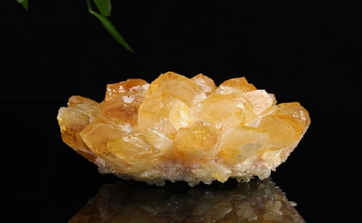 Natural Clusters crystals:citrine, amethyst